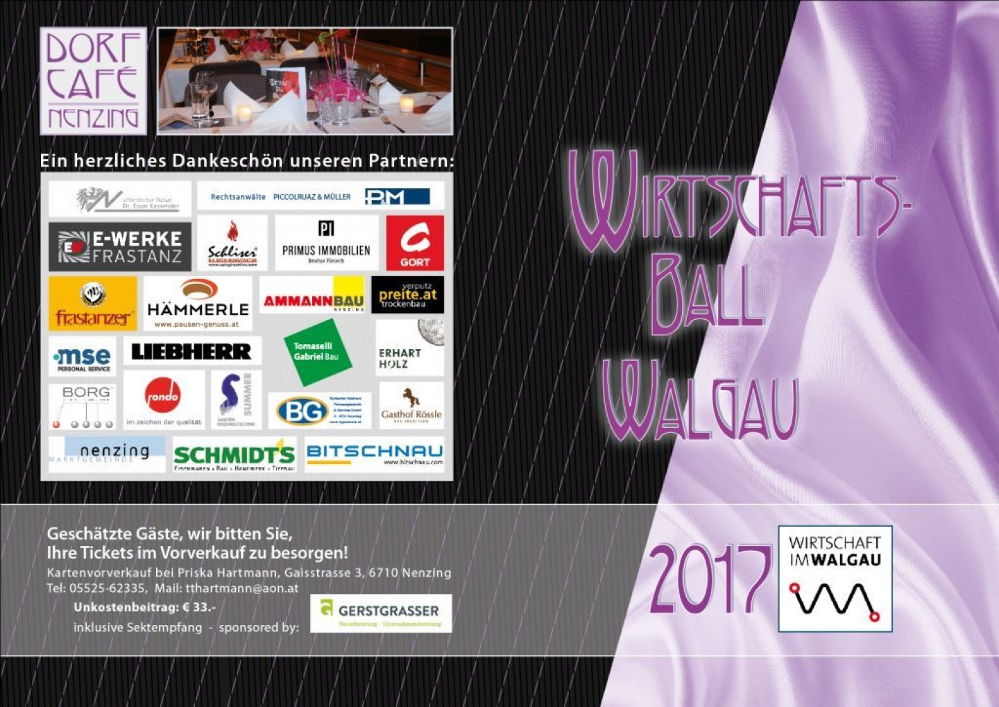 Walgauer Wirtschaftsball 2017